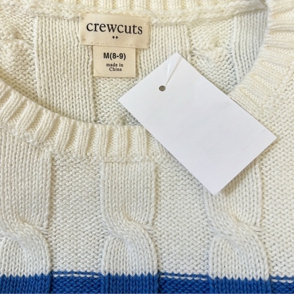 Crew cuts cable-knit sweater - Picture 2 of 4